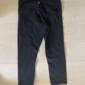 Lululemon wunder cropped leggings